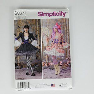 Simplicity K Rescent Costumes Misses' Dress, 14-22
